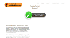 Desktop Screenshot of fortworthhomerenovation.com